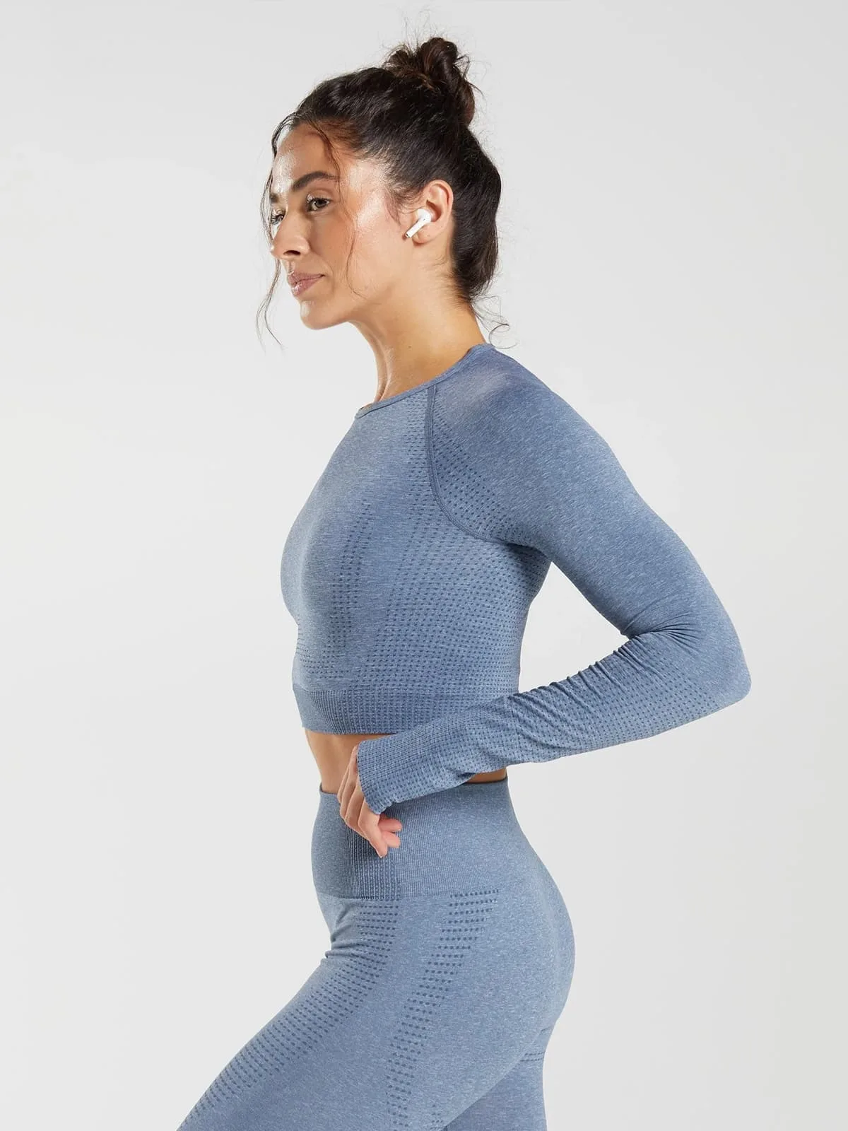 Vital Seamless High Neck Top - Image 3
