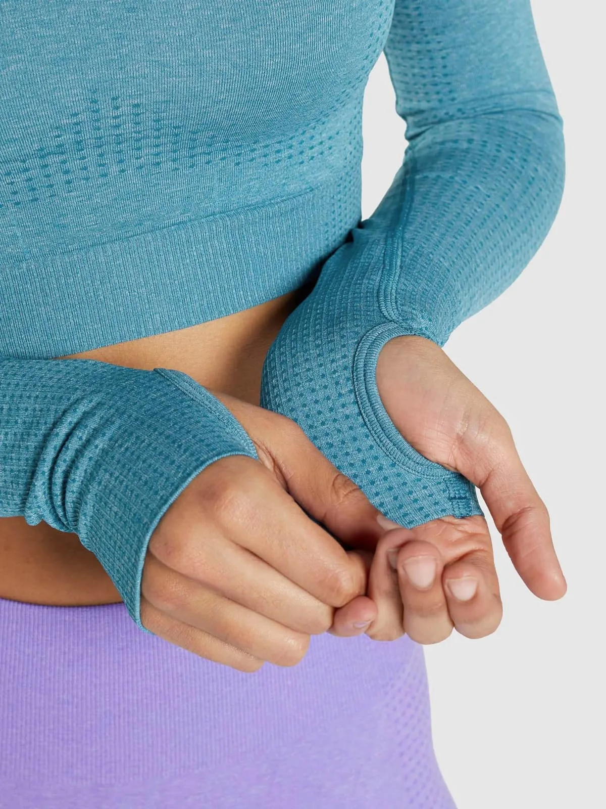 Vital Seamless High Neck Top - Image 9
