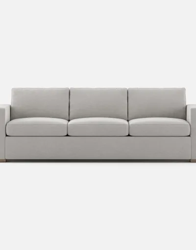 Glozin II Sofa in Latex—Gray