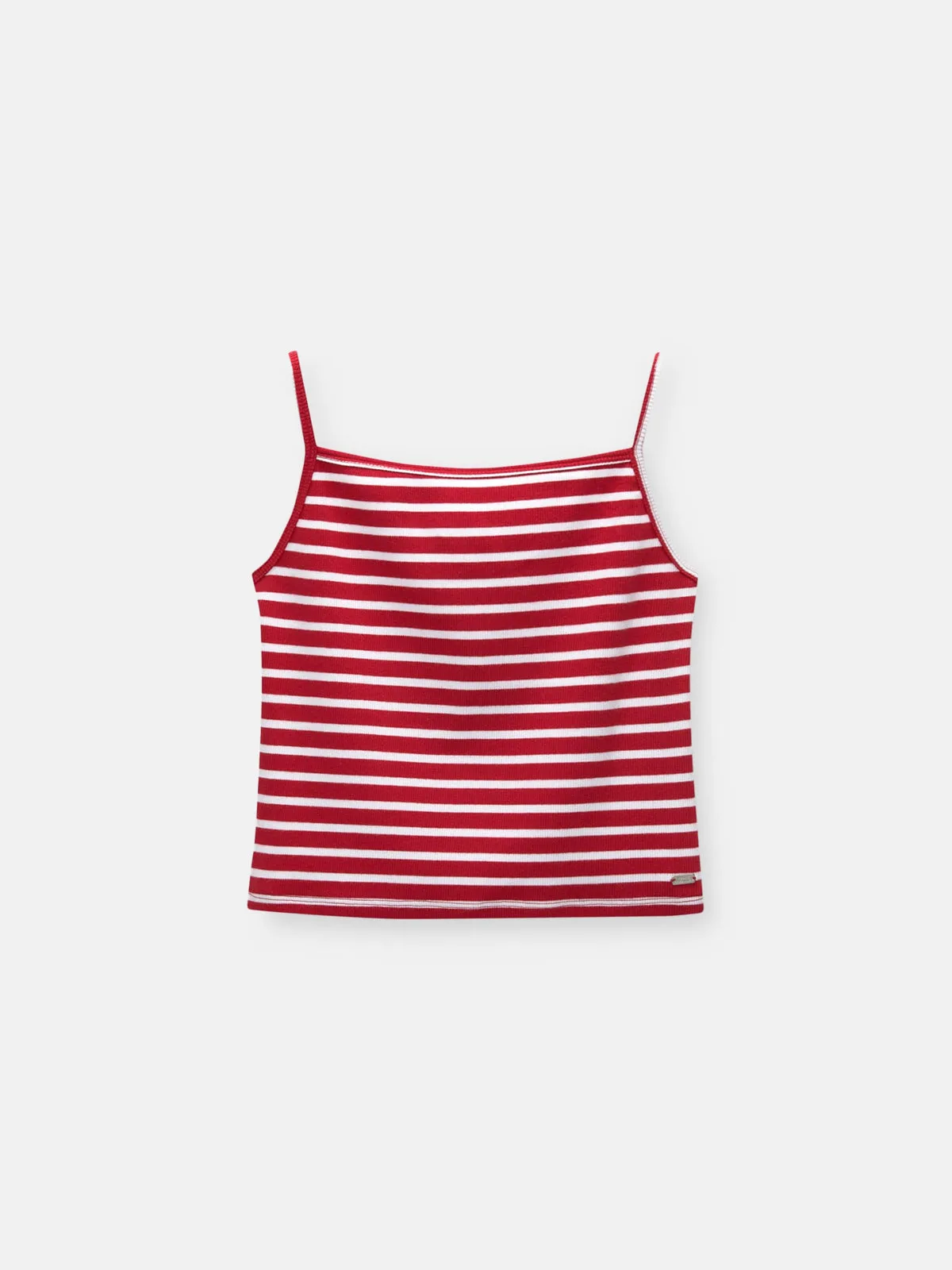 Short Striped Strappy Top - Image 3