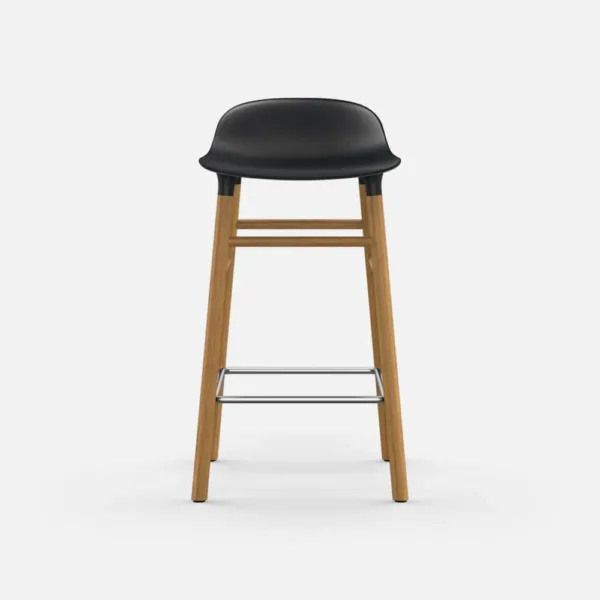 Form Bar Stool Oak Base