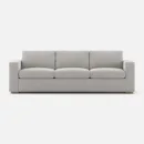 Glozin II Sofa in Latex—Gray