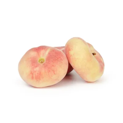 Juicy Organic Ripe Flat Peach